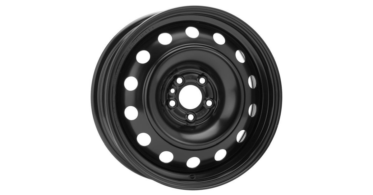 Jante Tole/Acier, ALCAR ,No 8053, 6X16 5/98 ET36.5, Alésage 58  , Fiat 500 L