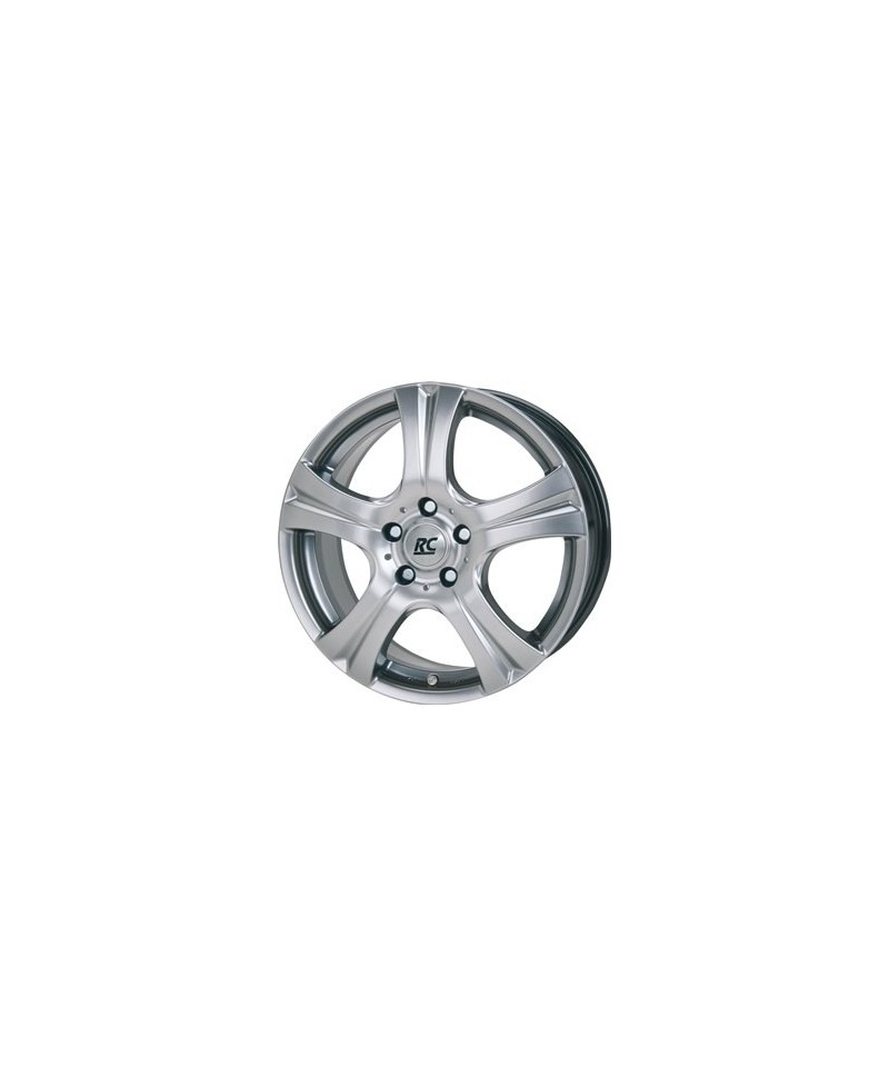 Jante ALU, RC-Design RC14SUV/KS/ET40 kristallsilber lackiert, 7.50X17 6/114 ET40, Alésage 66.10