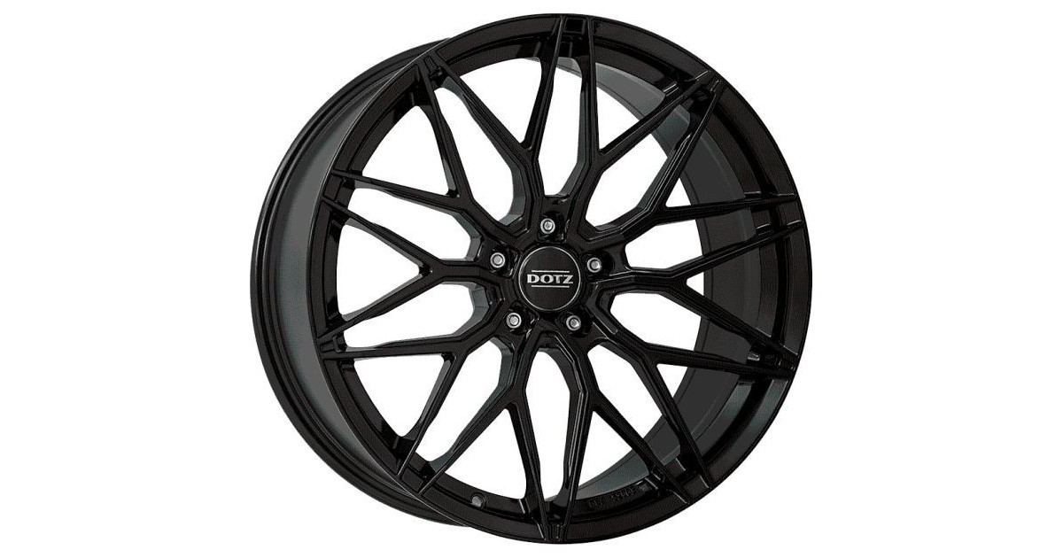 Jante Alu DOTZ 8x19 5x120 ET36 DOTZ Suzuka black, Alésage 72.60