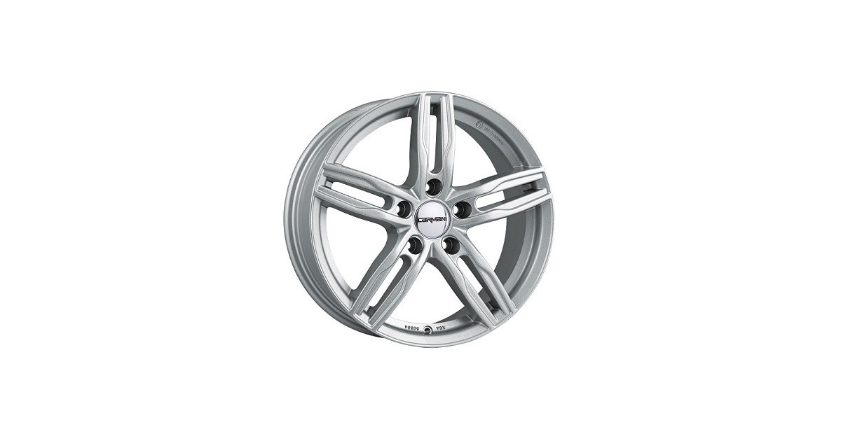 Jante ALU, Carmani 14 PAUL CRYSTAL SILVER  7.5X17 5/ 108 ET55, Alésage 63.4