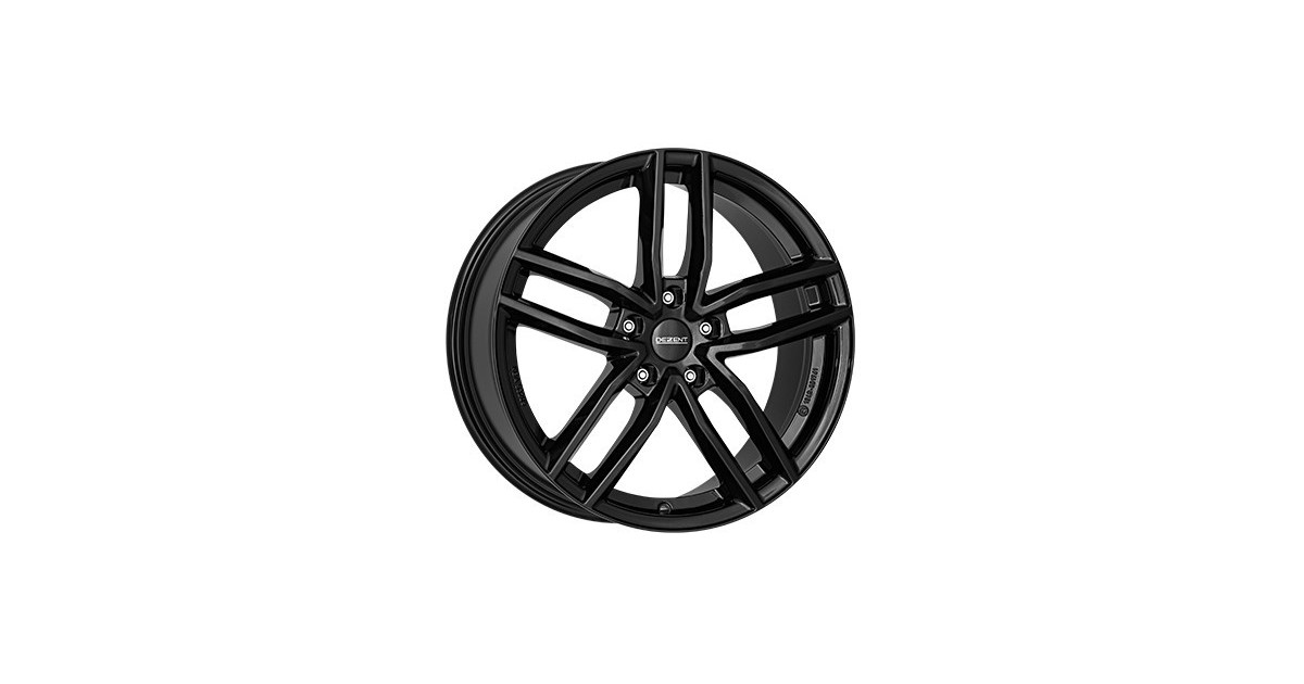 Jante Alu Dezent 7,5x18 5x114 ET38 DEZENT TR black, Alésage 71.60