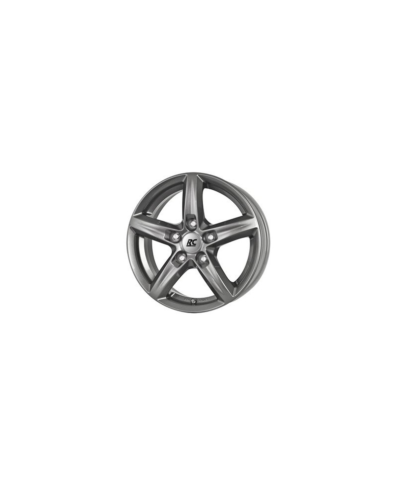 Jante ALU, RC-Design RC24/TM/ET42 titan-metallic lackiert, 7.50X17 5/112 ET42, Alésage 66.60