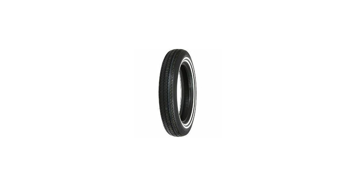 Pneu moto,  Shinko E270  DW  D-White   4.00-19 61H TT