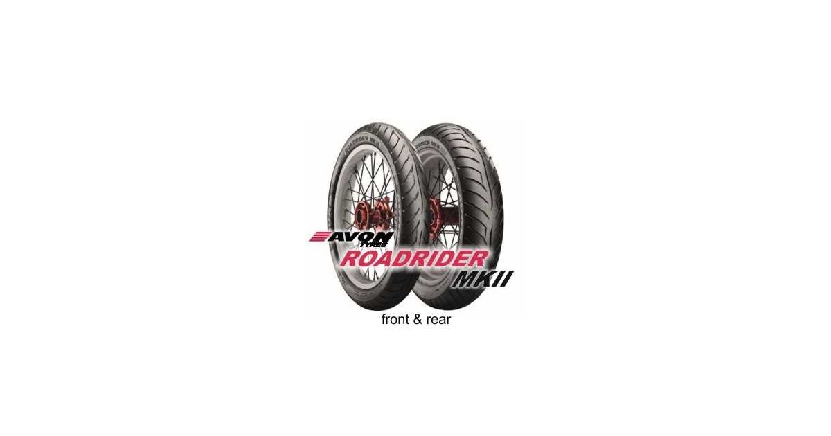 Pneu moto,  Avon Roadrider MKII Front/Rear 120/80-17   61V TL