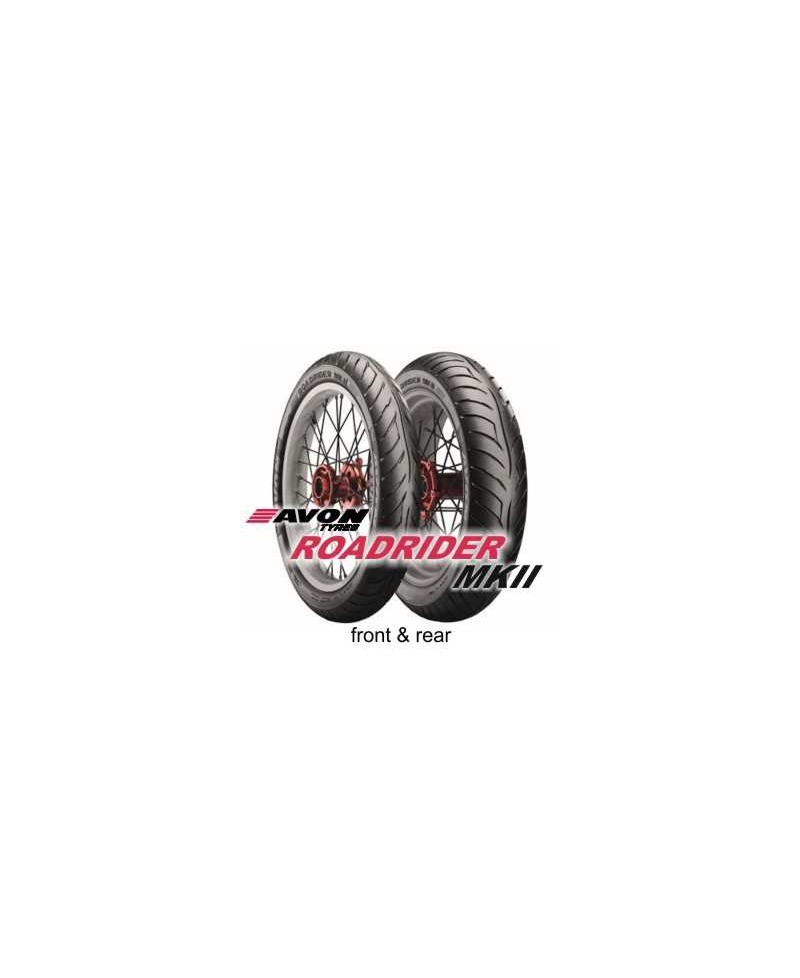 Pneu moto,  Avon Roadrider MKII Front/Rear 130/70-17   62H TL