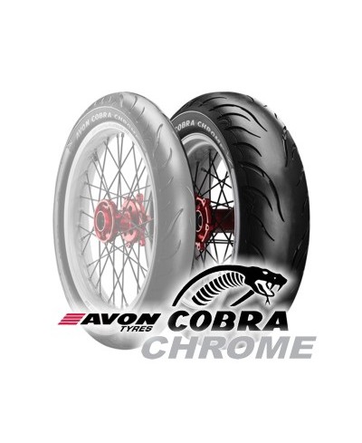 PNEU MOTO AVON COBRA CHROME AV 92 REAR RF 130/90 B 16 74 H TL (MT90B16)