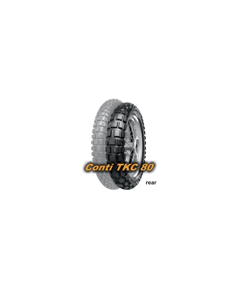 Pneu moto,  Continental TKC 80 Twinduro M+S REAR 130/80-17 65S TT