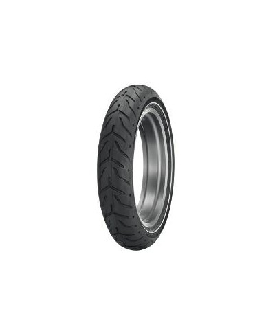 Pneu moto,  Dunlop D 408 Front H/D SW 130/80B17 65H TL (Liseret blanc)