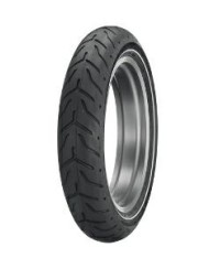 Pneu moto,  Dunlop D 408 Front H/D SW 130/80B17 65H TL (Liseret blanc)