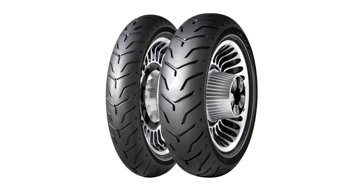 Pneu moto,  Dunlop D407 T  H/D REAR  180/65B16TL 81H 6PR