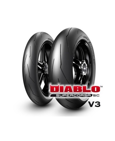 Pneu moto,  Pirelli Diablo Supercorsa SP V3 200/60ZR17 80W TL