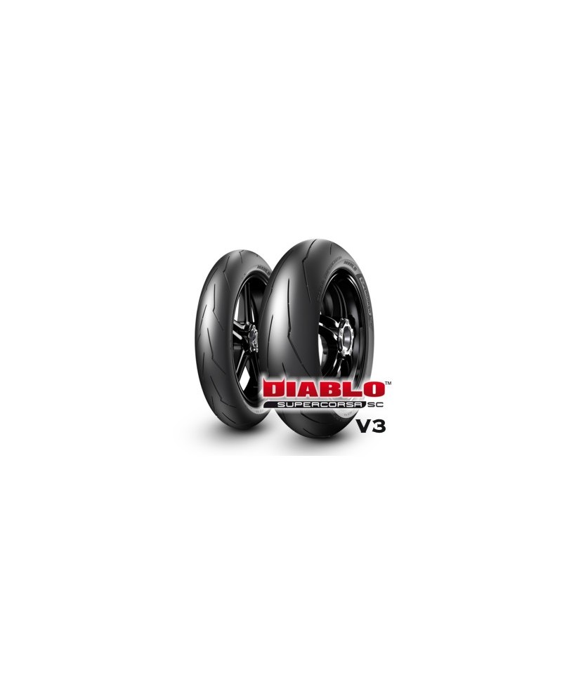 Pneu moto,  Pirelli Diablo Supercorsa SP V3 200/60ZR17 80W TL