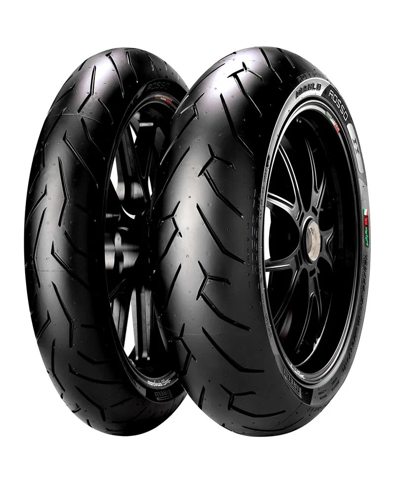 Pneu moto,  Pirelli DIABLO ROSSO 2 FRONT 110/70ZR17 54W TL