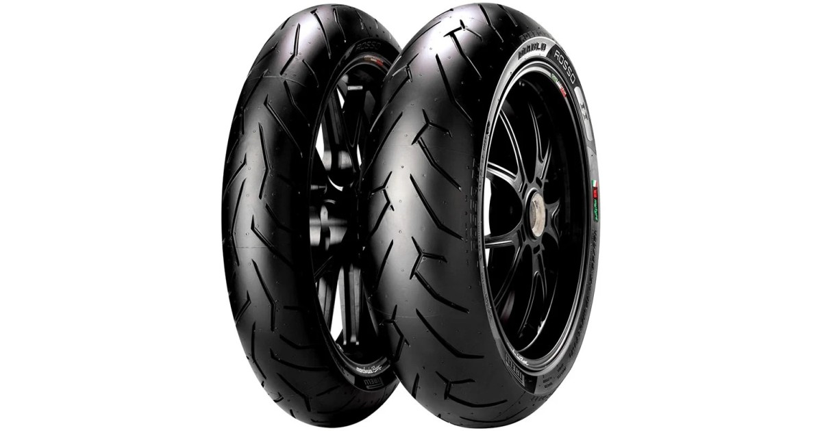 Pneu moto,  Pirelli Diablo Rosso II 200/50ZR17 75W TL