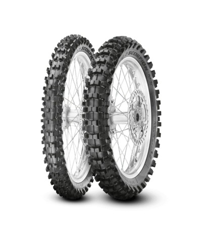 Pneu moto,  Pirelli Scorpion  MIX MID SOFT 32 REAR  110/90-19   62M TT NHS