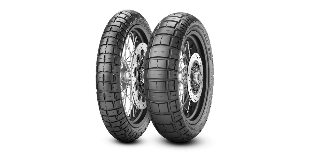 Pneu moto,  Pirelli Scorpion Rally STR FRONT (A) 90/90-21 54V TL  M+S
