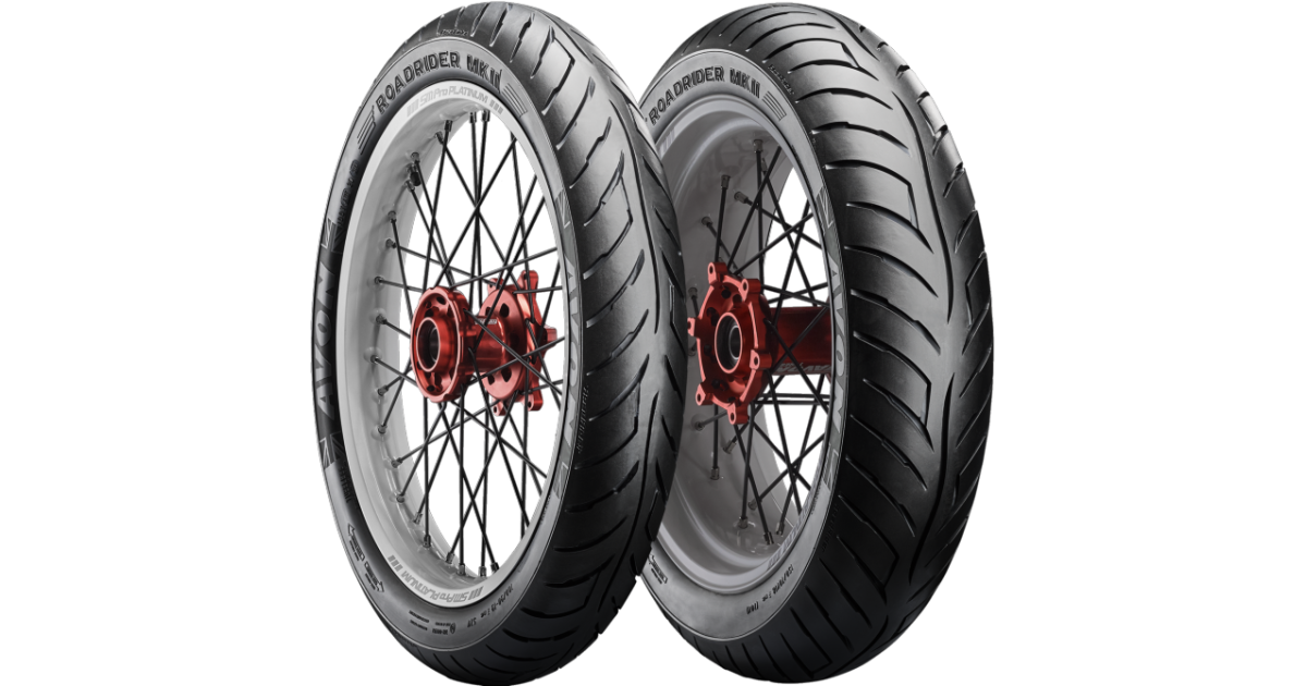 Pneu moto,  Avon Roadrider MKII Front/Rear 110/90V18 61V TL