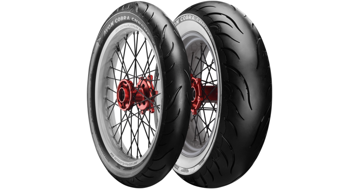 Pneu moto,  Avon COBRA Chrome AV91 Front 130/60B21 63V TL