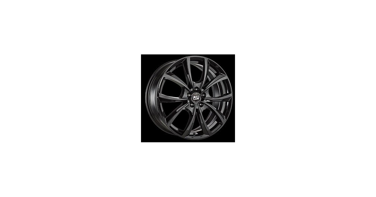 Jante ALU, MSW 27/GB/ET38 GLOSS BLACK, 7.50X18 5/110 ET38, Alésage 65.10