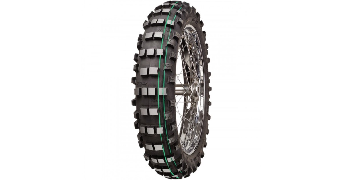 Pneu moto,  Mitas TERRA FORCE-EF SUPER SOFT (EXTREME ENDURO) 2 X GREEN  120/90-18 65M TT  FIM