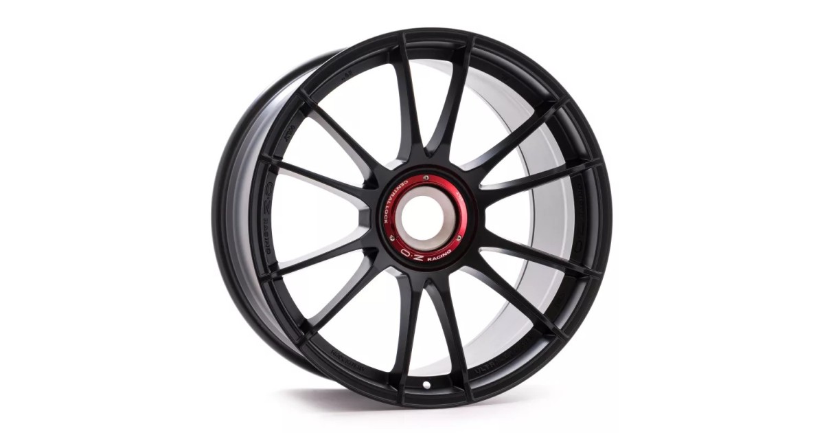 OZ Ultraleggera HLT CL noir mat , 12,5x21 ET48 5x130 ,alésage 71,6