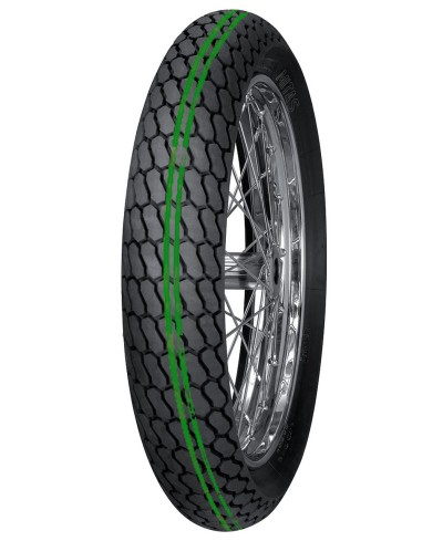 Pneu moto,  Mitas  H-18 medium green REAR 140/80-19 NHS TT NHS