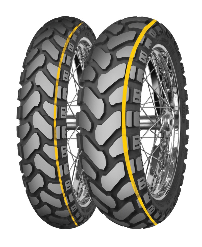 Pneu moto,  Mitas ENDURO TRAIL E07+ Dakar yellow 90/90B21 54H TT/TL M+S