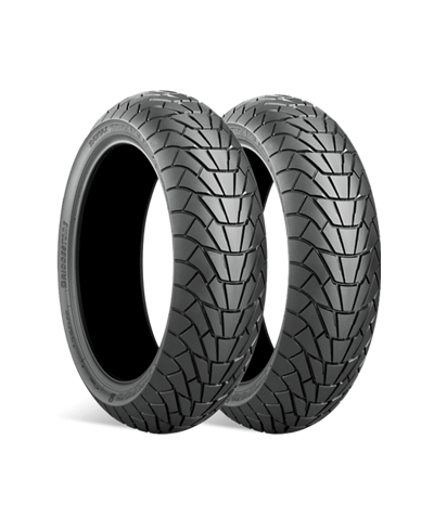 Pneu moto,  Bridgestone Adventurecross Scrambler AX 41S  front M+S  110/80R18   58H TL