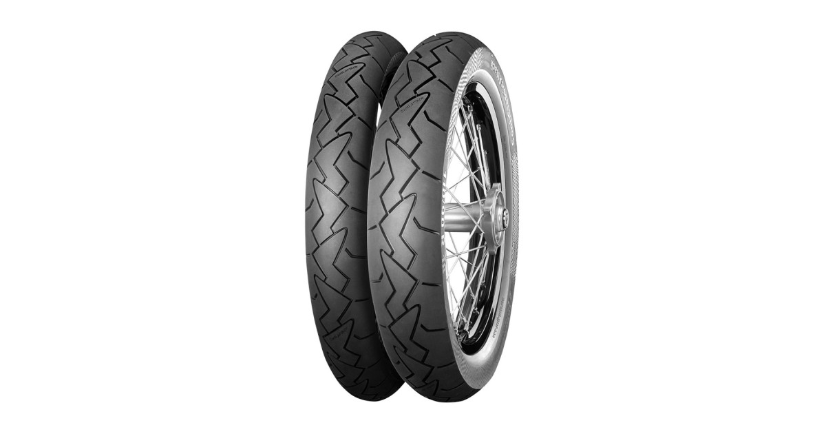 Pneu moto,  Continental ContiClassicAttack FRONT  90/90R18 51V TL