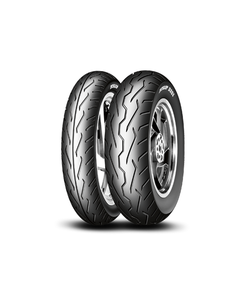 Pneu moto,  Dunlop D251 FRONT (L)  130/70R18  63H TL