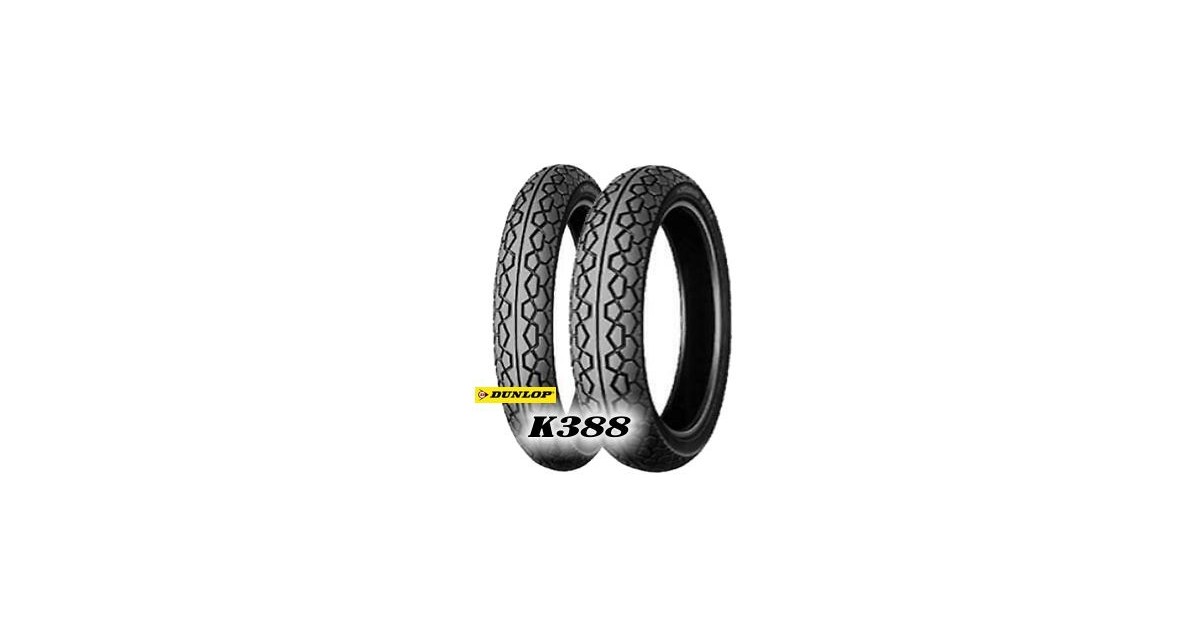 Pneu moto,  Dunlop K 388 F/R 90/90-18 51P TL
