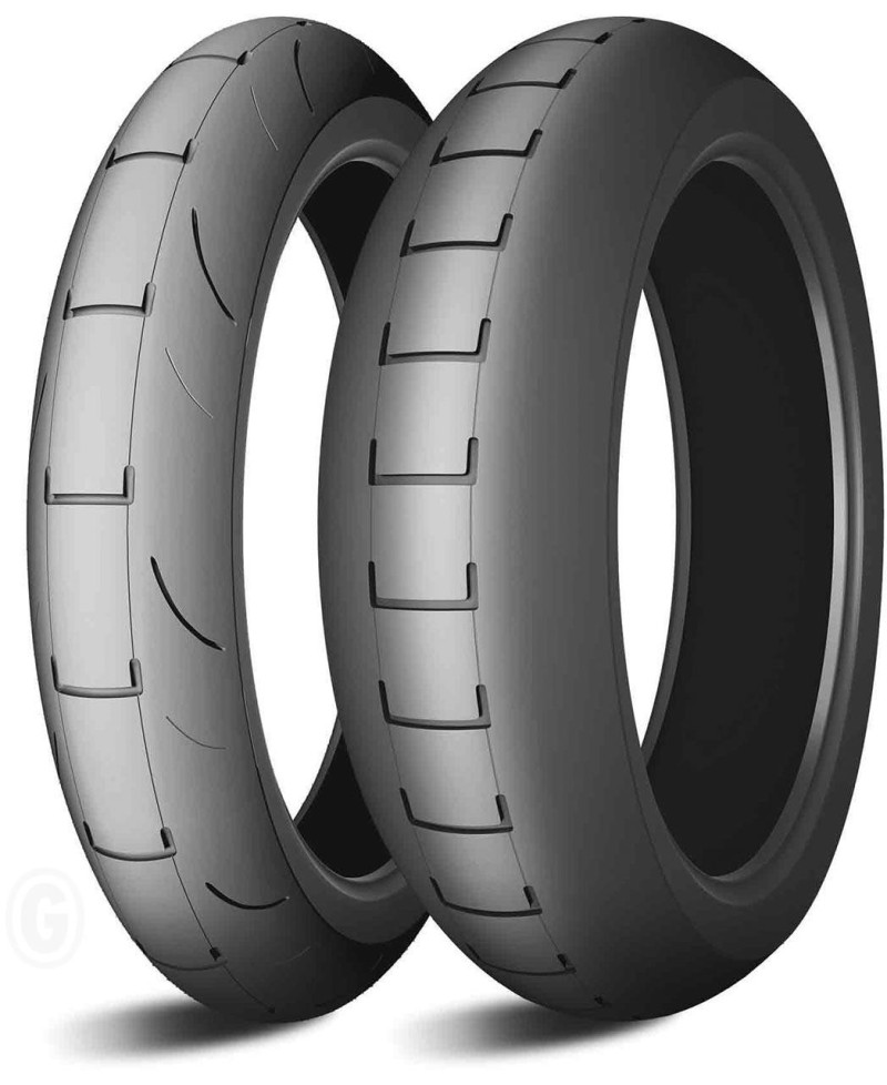 Pneu moto,  Michelin POWER SUPERMOTO B MEDIUM-Soft Front 120/80R16 NHS TL