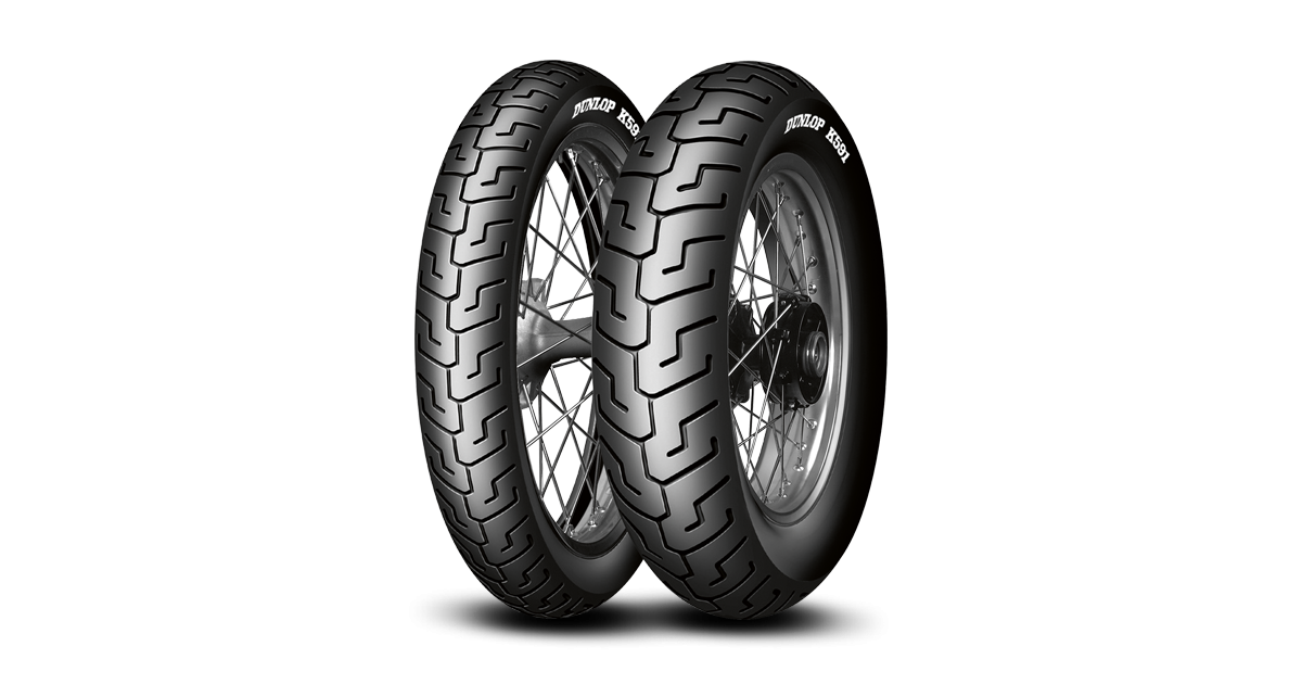 Pneu moto,  Dunlop K 591  SP H/D FRONT 100/90-19 51V TL/TT