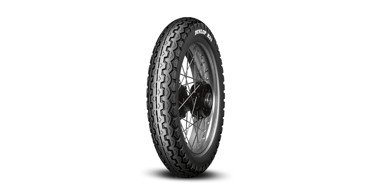 Pneu moto,  Dunlop K81 TT100  Front/Rear 3.60-19   52H TT