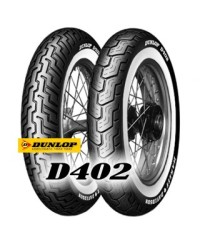 Pneu moto,  Dunlop D402 FRONT  MWW medium white wall H/D MH90-21  54H (80/90-21)