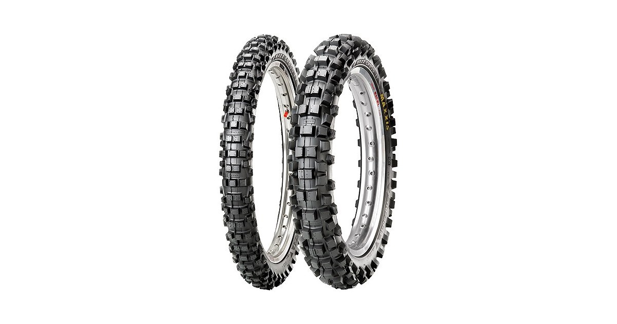 Pneu moto,  Maxxis M-7305 Maxxcross PRO Inter. Track REAR   110/90-19  62M TT