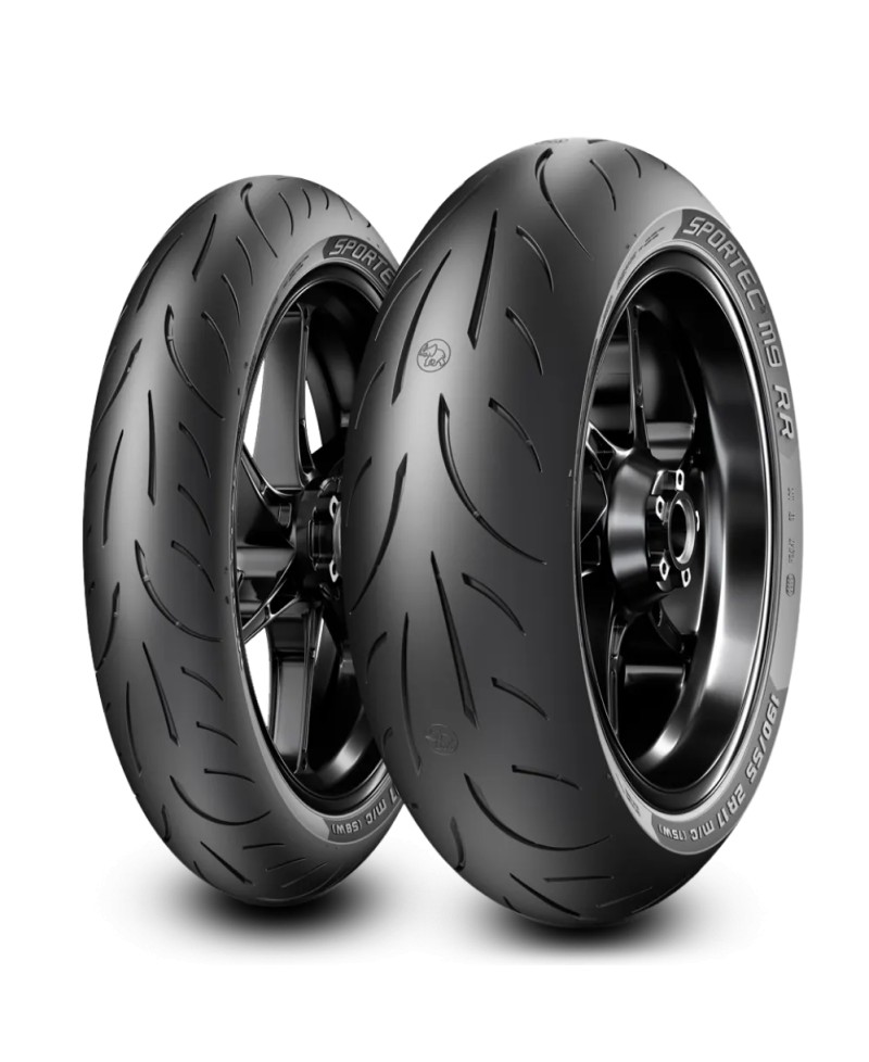 Pneu moto,  Metzeler SPORTEC M9 RR Front 120/70ZR19 60W TL