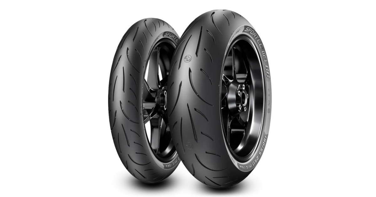 Pneu moto,  Metzeler SPORTEC M9 RR Front 120/70ZR19 60W TL