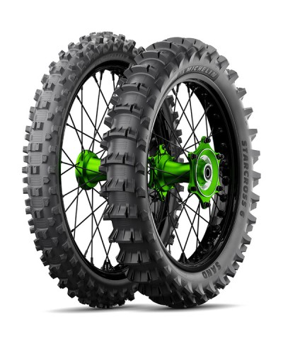 Pneu moto,  Michelin STARCROSS 6 MEDIUM/SOFT M+S REAR 120/90-18  65M TT NHS