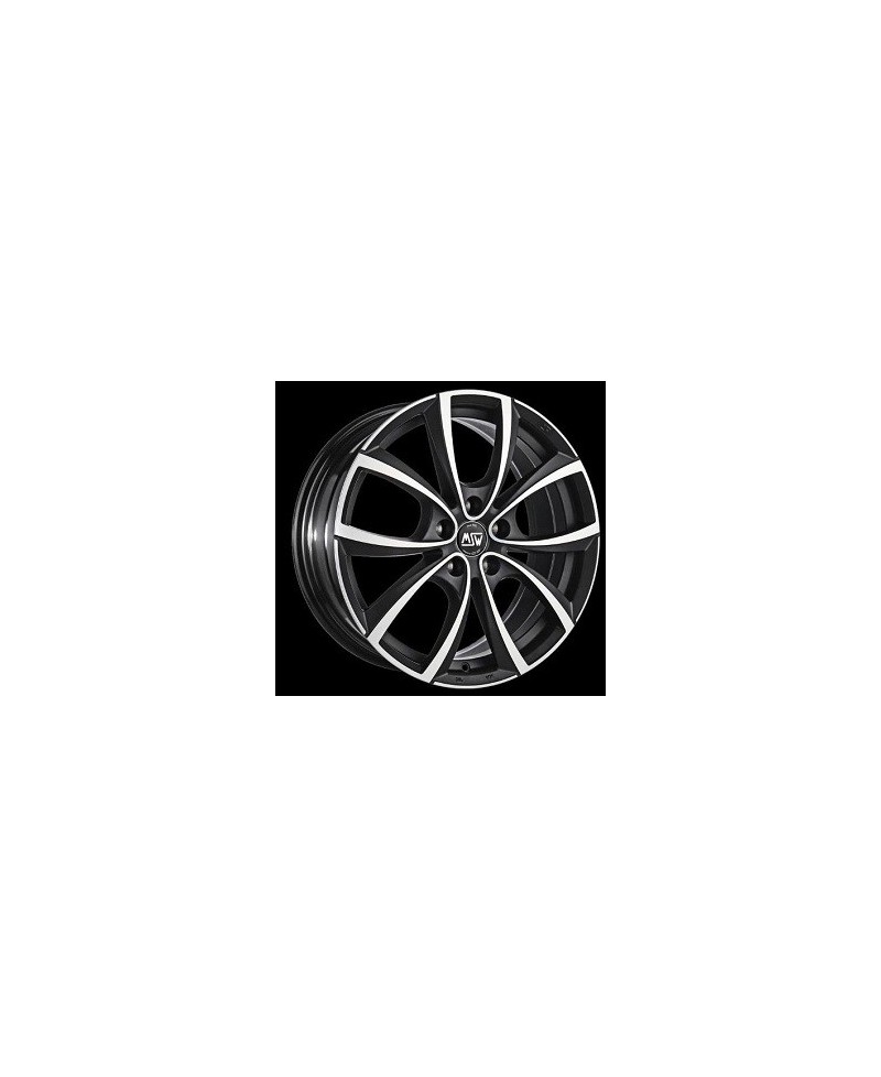 Jante ALU, MSW 27/MDTFP/ET47 MATT DARK TITANIUM POLIERT, 7.50X18 5/120 ET47, Alésage 72.60