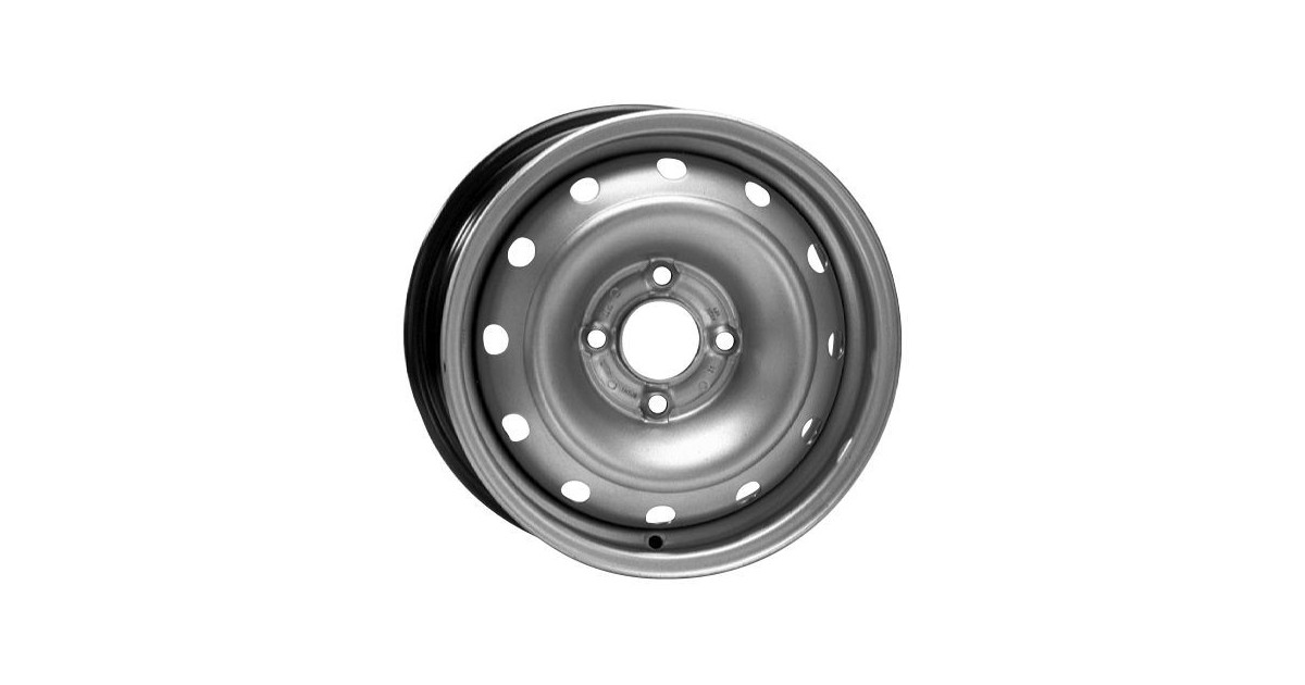 Jante Tole/Acier, ALCAR ,No 6395, 5.5X14 4/108 ET24, Alésage 65.1