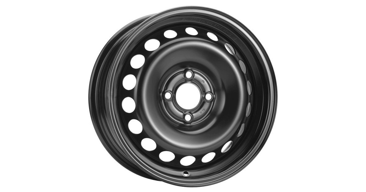 Jante Tole/Acier, ALCAR ,No 7777, 6X15 4/100 ET40, Alésage 60.1 (RENAULT Clio IV)