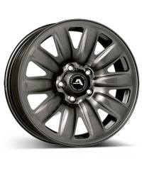 Jante Tole/Acier, ALCAR Hybridrad Anthracite No 130000A, 6.5X16 5/112 ET50 ,Alésage 57.1 ,Pour VW