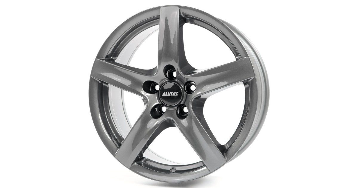 Jante Alu Alutec Grip graphite ,7x16 5x112 ET38  Alésage 70.1