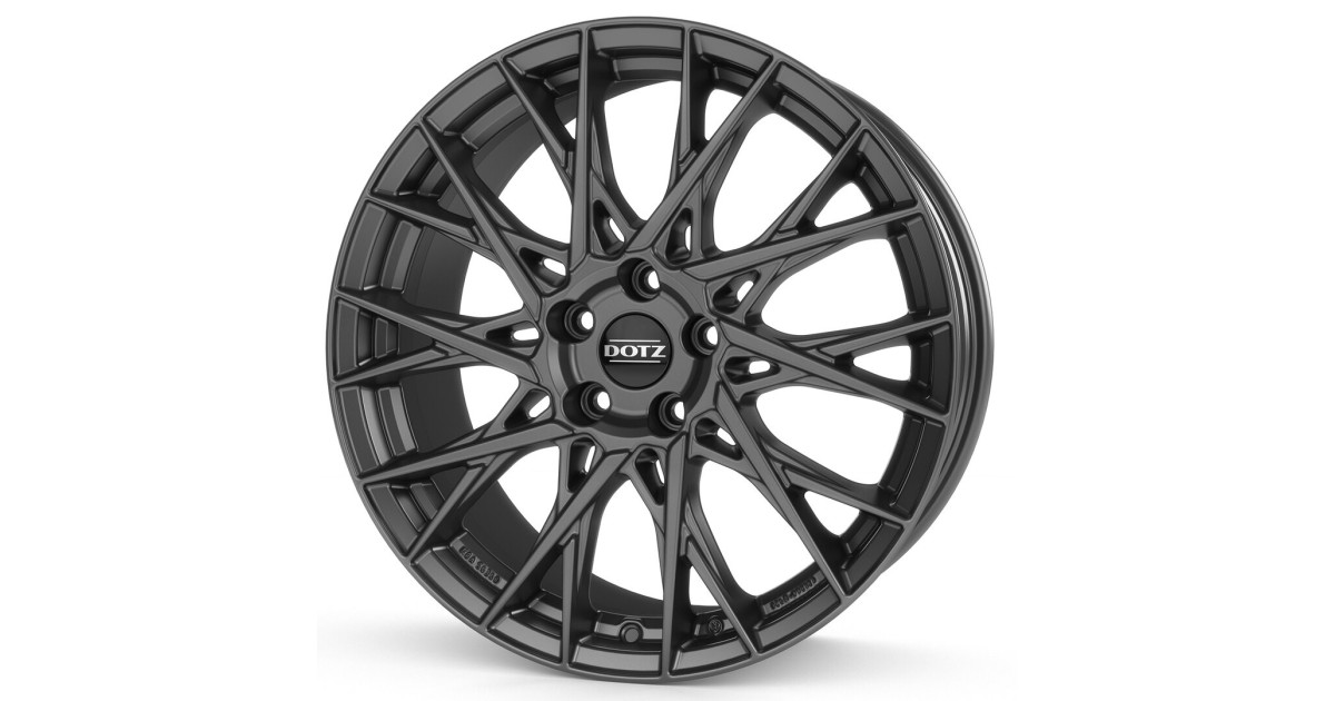 Jante Alu Dotz  Fuji grey gun métal , 7,5x19 5x114.3 ET50 , Alésage 71.6