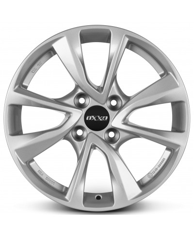 Jante Alu OXXO OBERON 4 (OX07) SILVER  6,5x16 4x108 ET37,5 , Alésage 63.4
