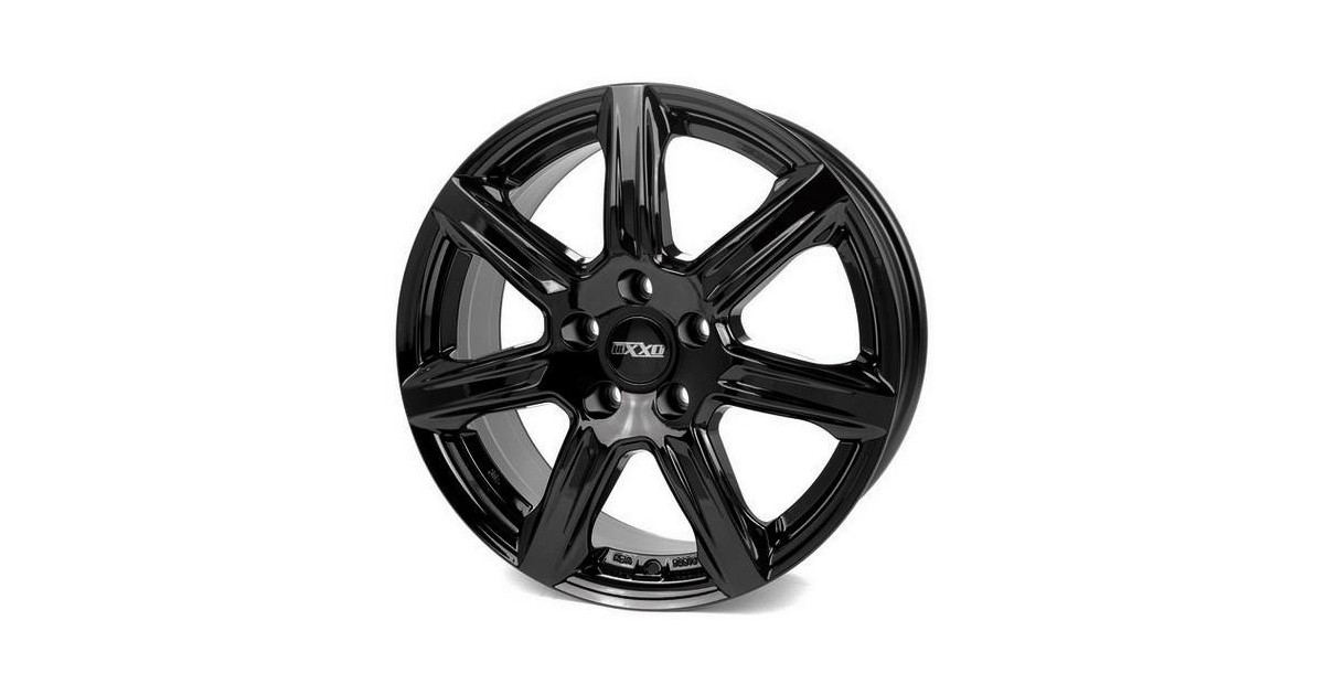 Jante Alu OXXO FEROX BLACK (OX20) 6,5x16 4x108 ET38 , Alésage 67.1
