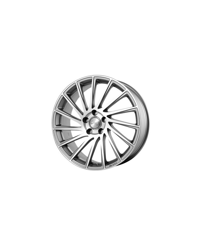 Jante ALU, Brock B39/FGFP/ET50 ferric-grey front-poliert, 7.50X19 5/114 ET50, Alésage 67.10