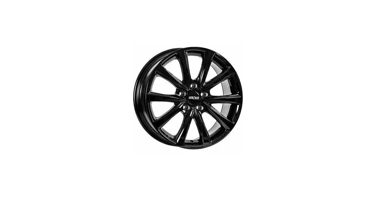 Jante Alu  OXXO LIBERTY BLACK (OX17) 6,5x16 5x112 ET41  , Alésage 57.1