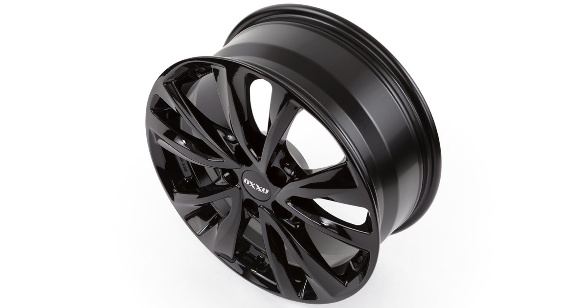 Jante Alu OXXO OBERON 5 BLACK (OX08) (M4) 6,5x16 5x114.3 ET45 , Alésage 67.1
